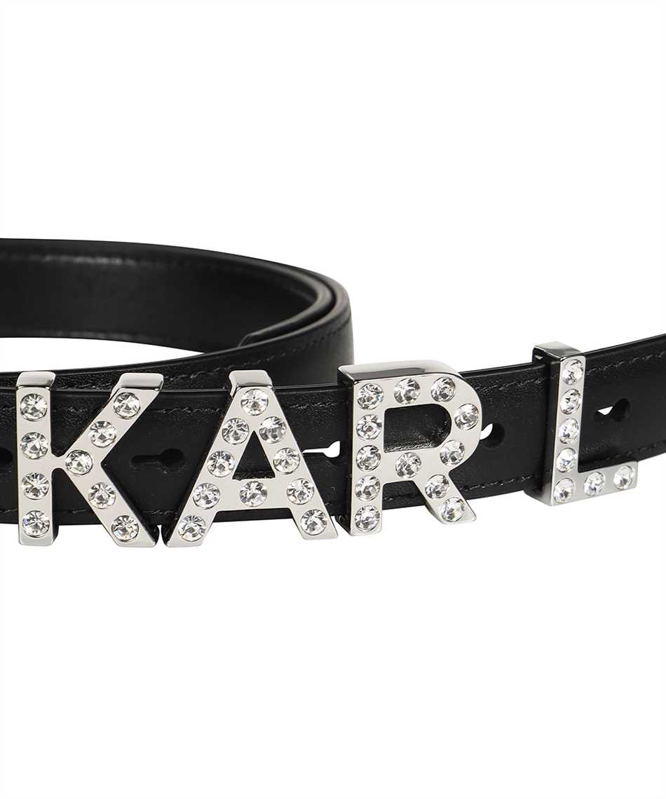 Karl Lagerfeld 230W3104 KARL LETTERS RHINESTONE Belt 3