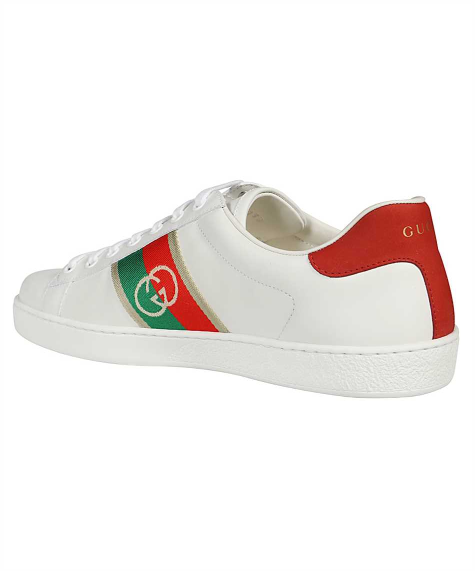 Gucci 644749 1XGM0 ACE Sneakers White