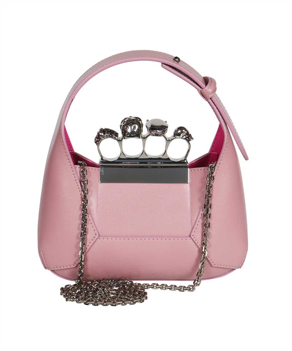 Alexander McQueen 731136 DYTAB JEWELLED HOBO MINI Borsa 2