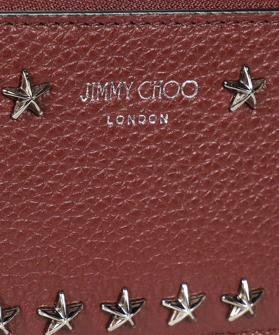 Jimmy Choo CASEY UUF Card holder Red