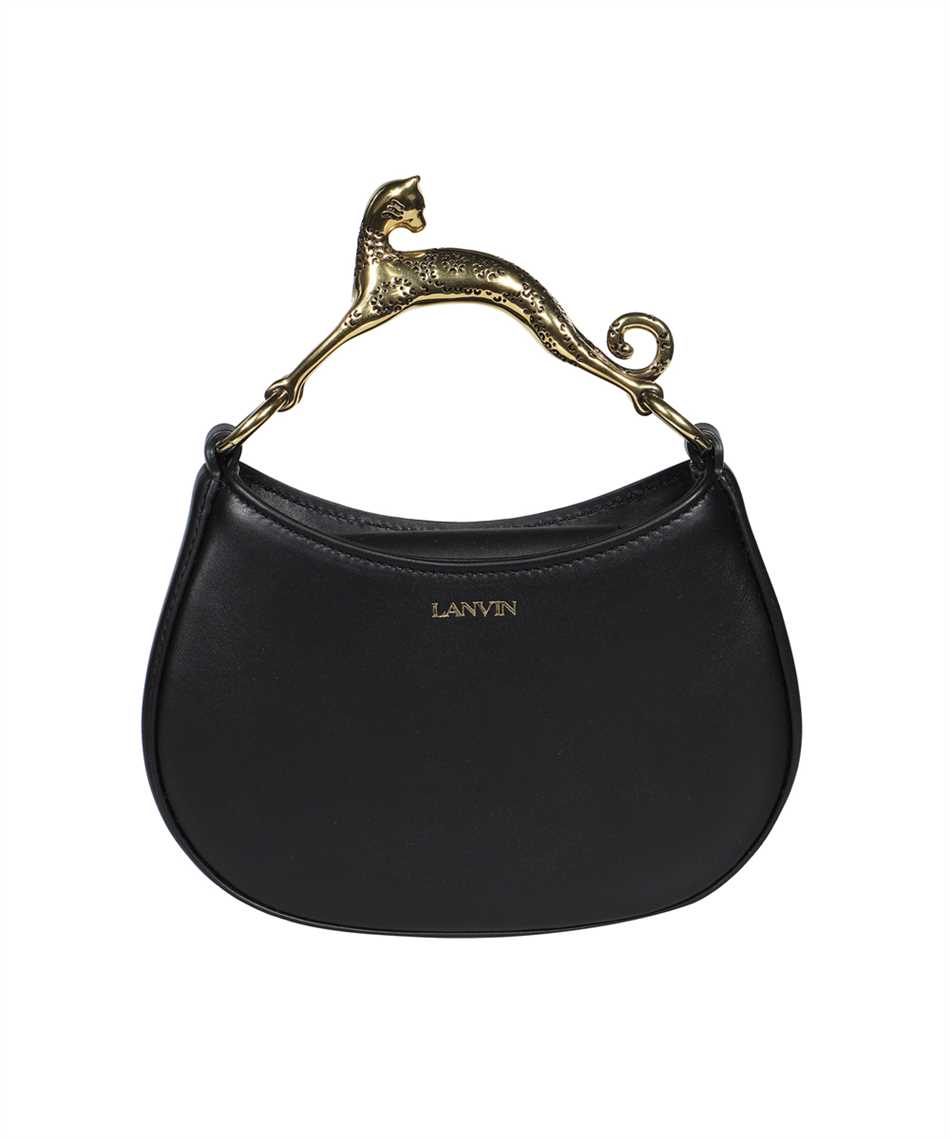 Lanvin 'hobo Cat Nano' Shoulder Bag in Black