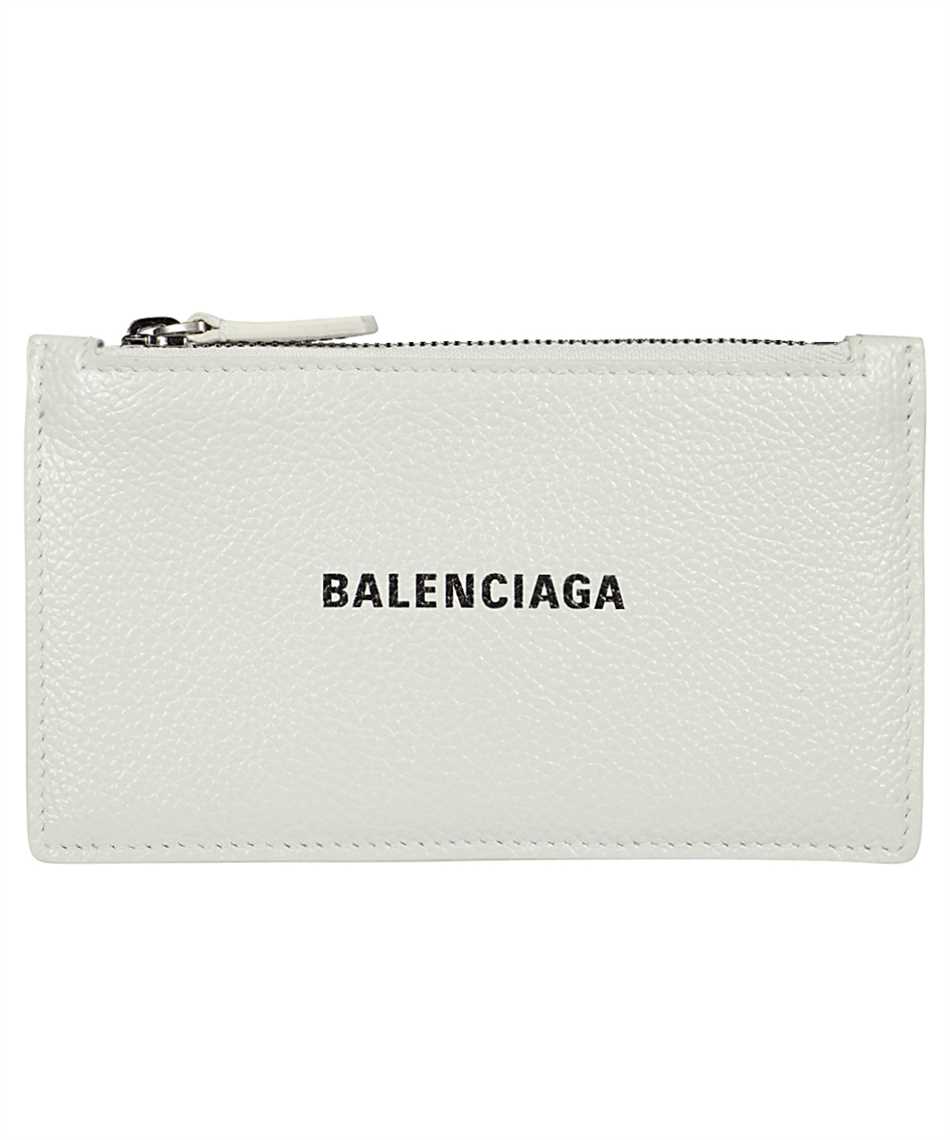 white balenciaga wallet