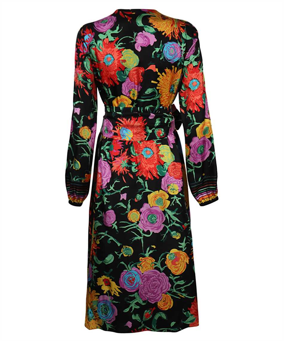gucci pink floral dress