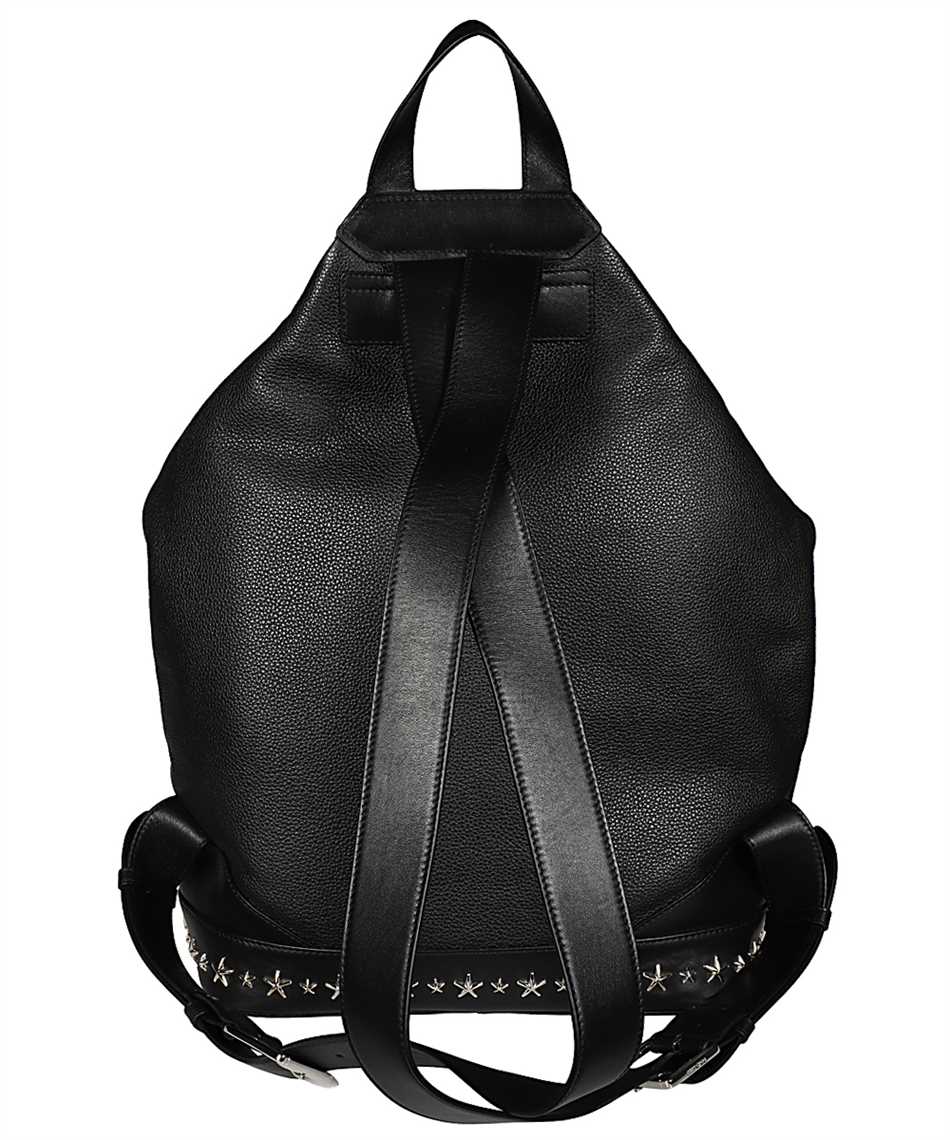 Jimmy Choo FITZROY-N UUF Zaino Nero