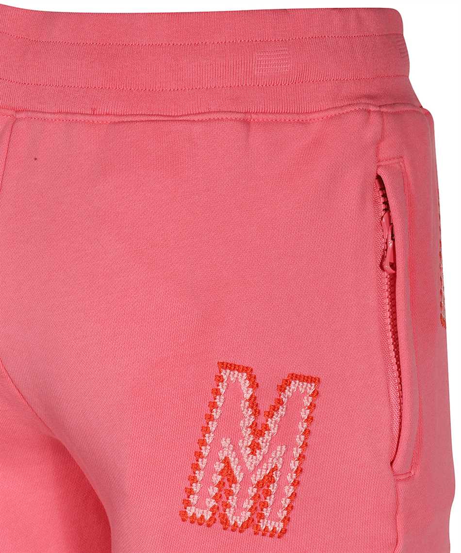 Moschino A0316 528 CROCHET LETTERING ORGANIC FLEECE Pantalone 3