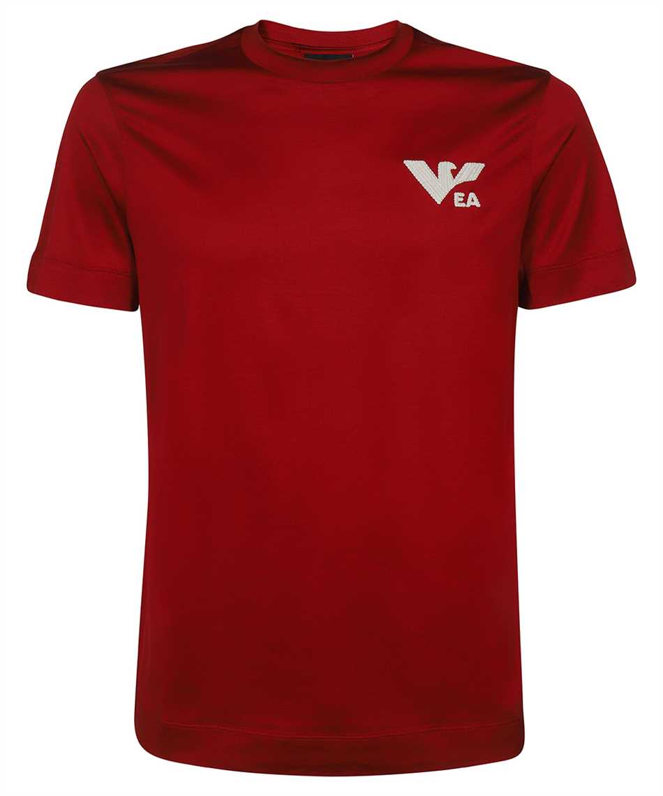 Emporio Armani 3L1TCS 1JUVZ EA EAGLE EMBROIDERY T-shirt Red