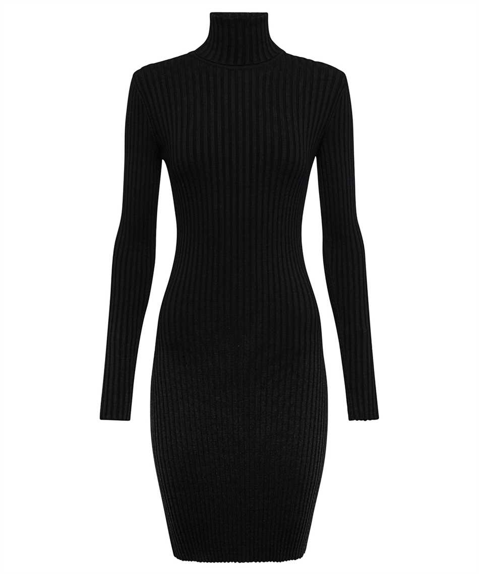 Wolford 52770 MERINO RIB Dress Black