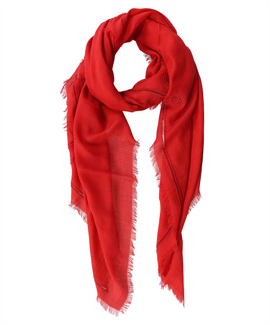 fendi scarf red