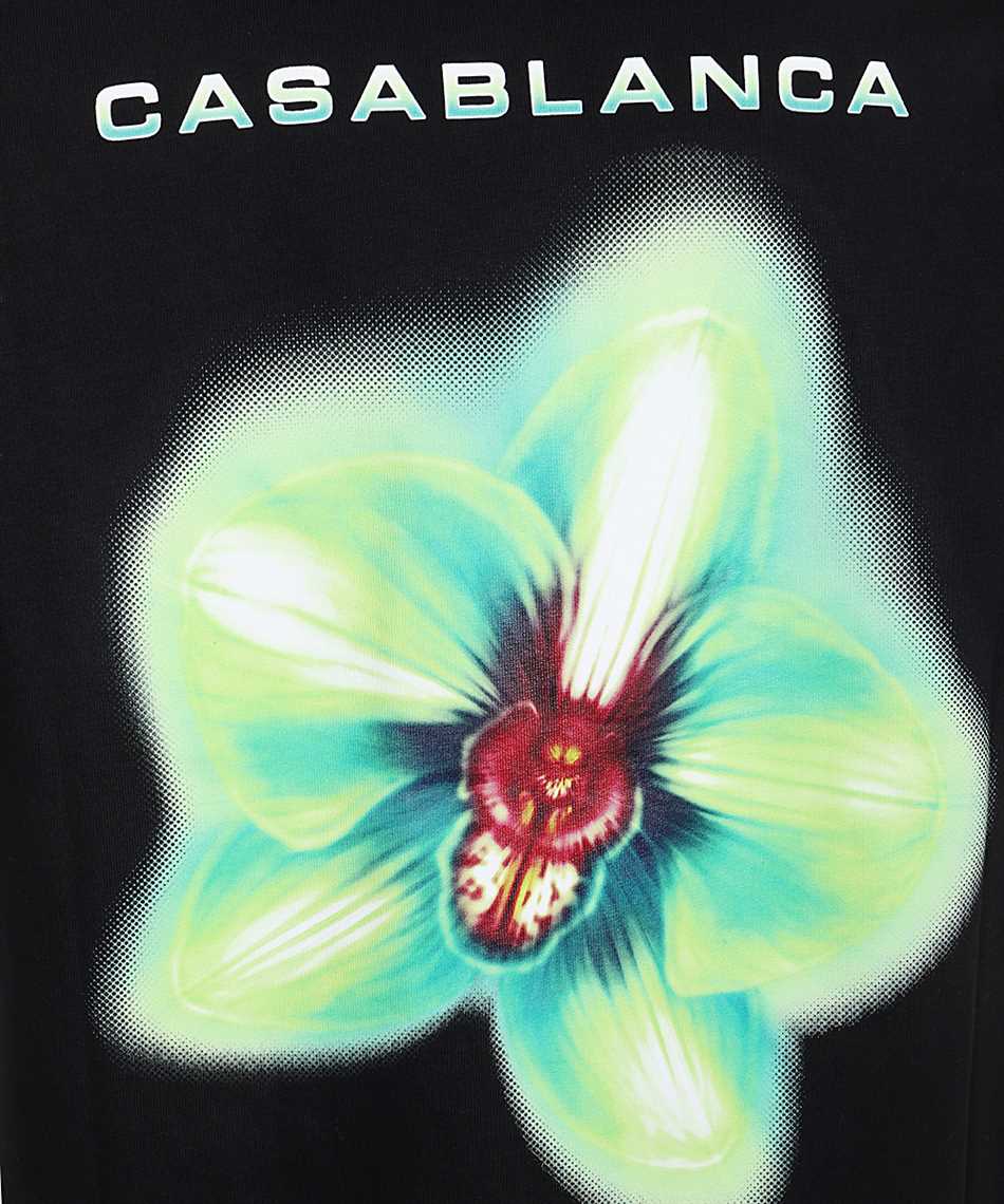 Casablanca M SP26 JTS 044 06 GLITCH ORCHID OVERSIZED T-shirt 3