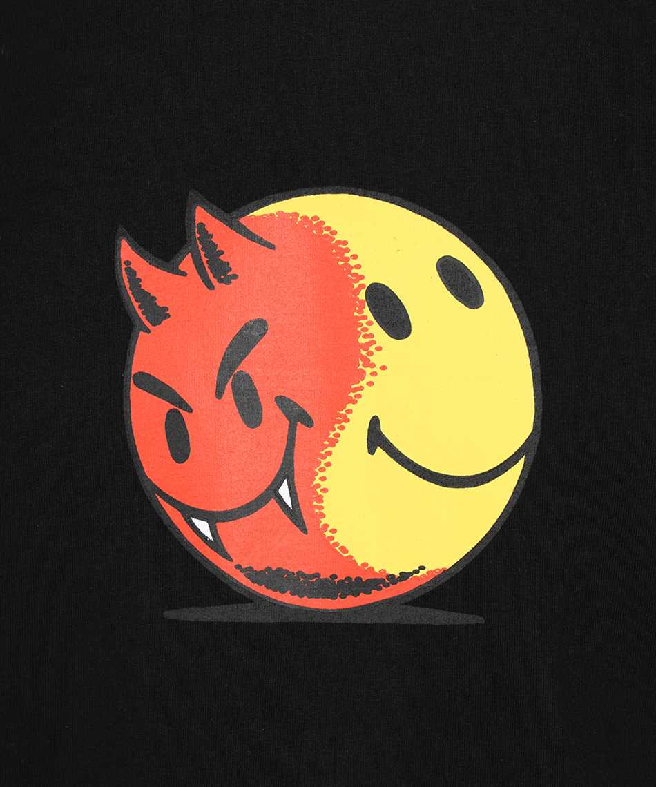Market 399000977 SMILEY GOOD AND EVIL T-Shirt 3