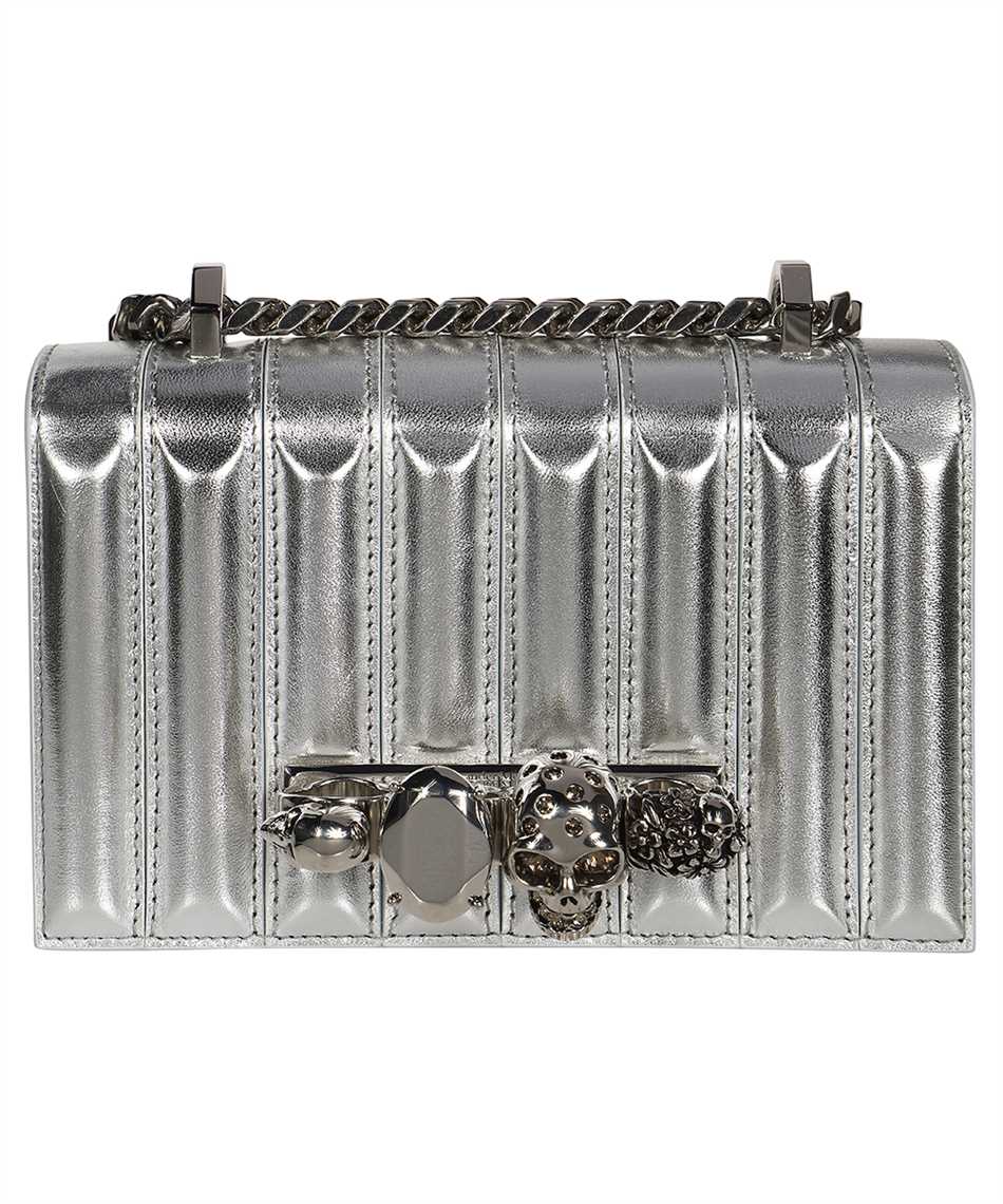 Alexander mcqueen silver bag shop