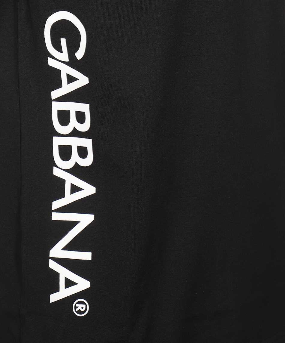 Dolce & Gabbana G8PC7T HU7MA COTTON ROUND-NECK WITH DOLCE&GABBANA PRINT T-shirt 3