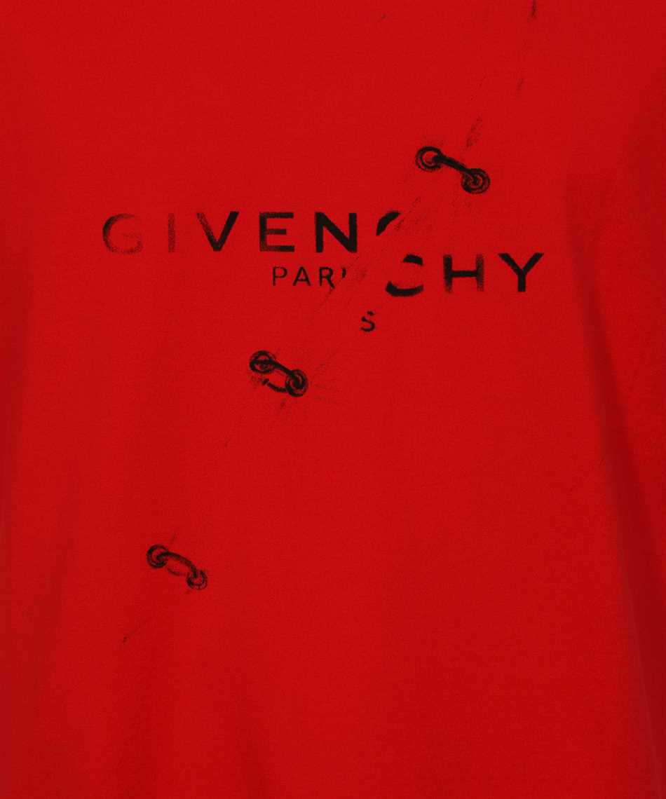 Givenchy BM71333Y6B TROMPE-L'OEIL EFFECT OVERSIZED T-shirt 3
