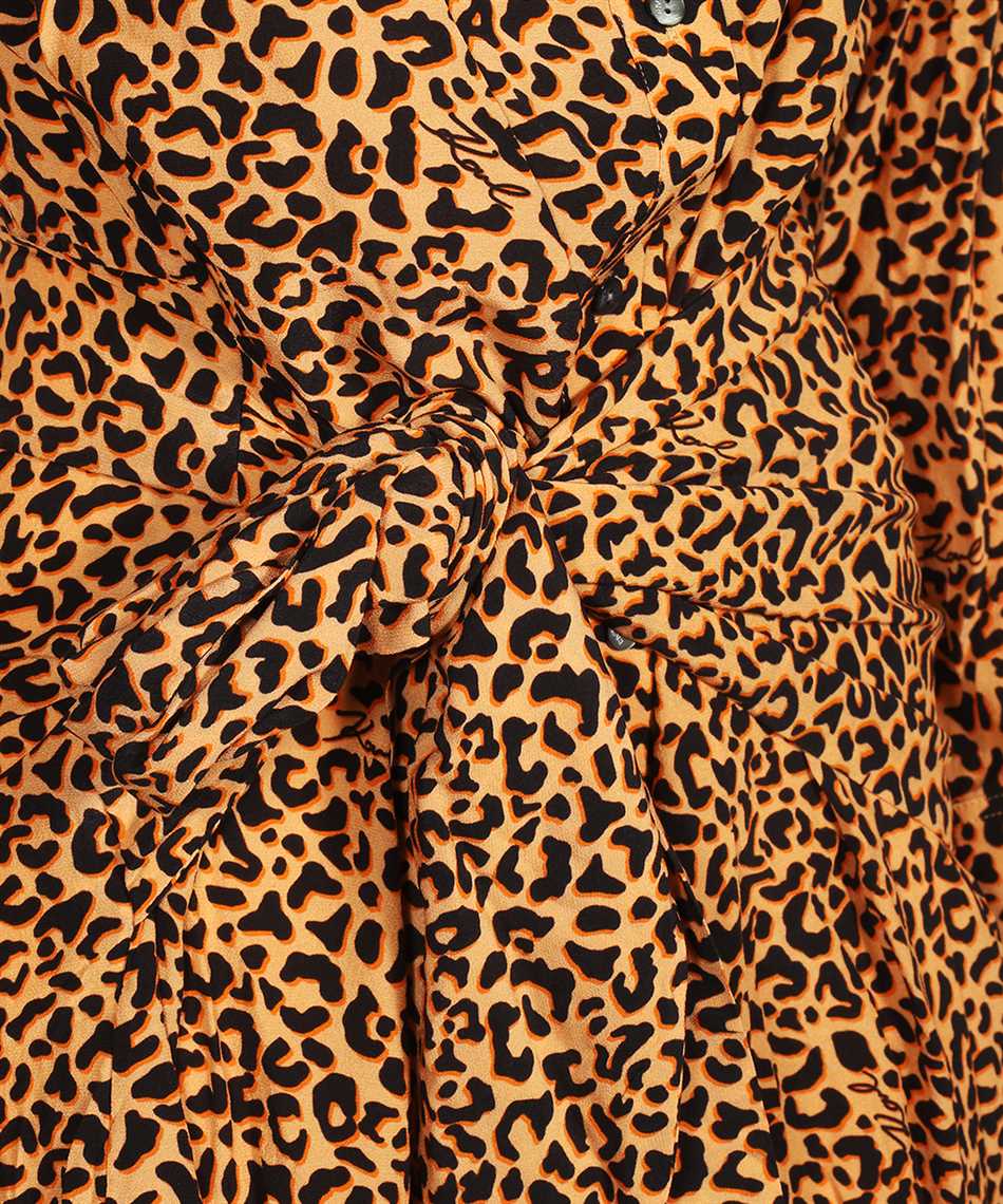 Karl Lagerfeld 231W1303 LEOPARD PRINT SHIRT Kleid 3