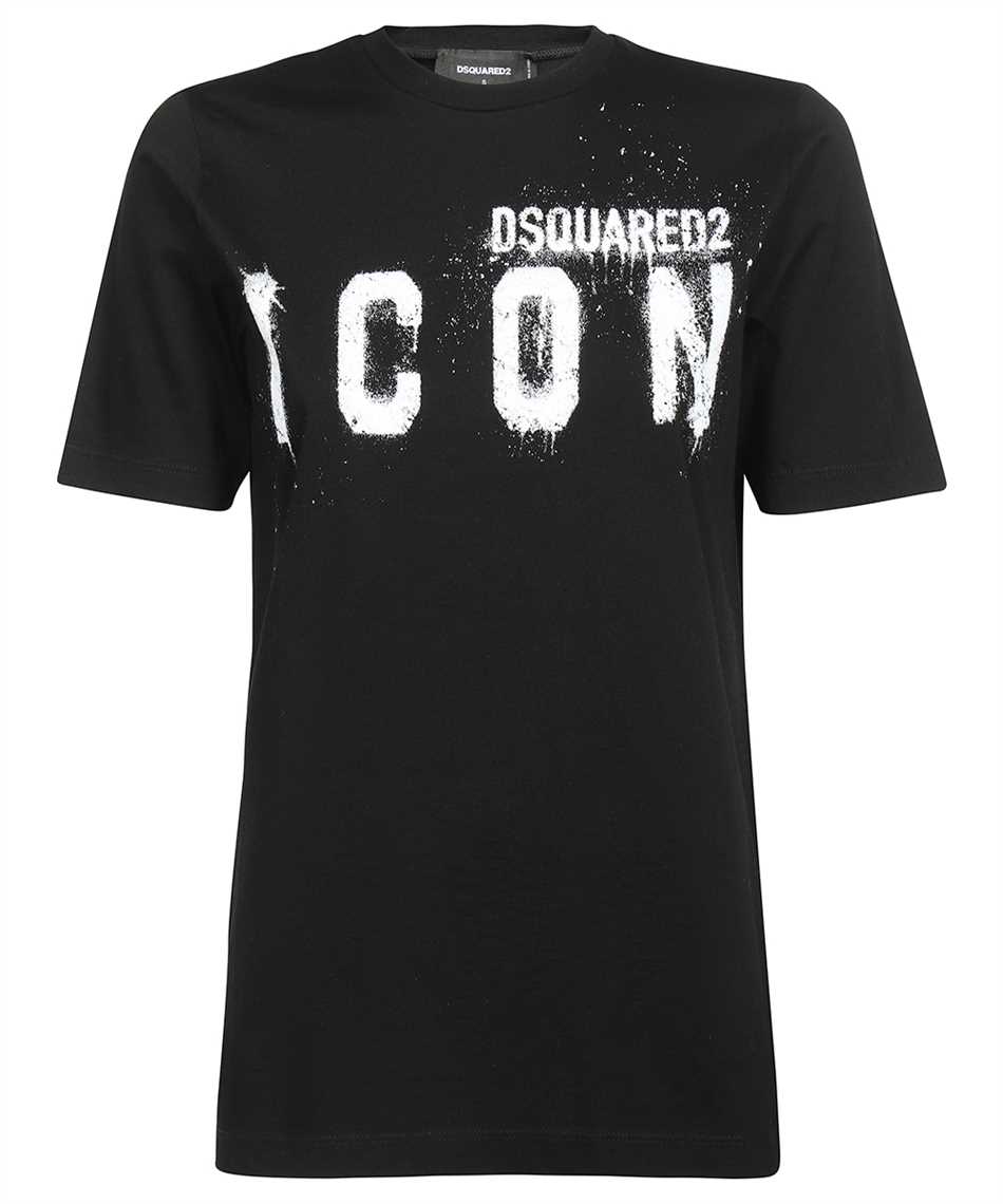 Dsquared2 S80GC0034 S23009 ICON SPRAY T-shirt Black