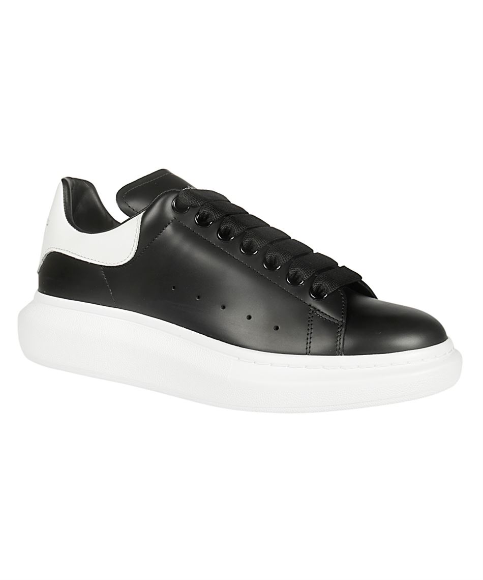 black and white alexander mcqueen sneakers