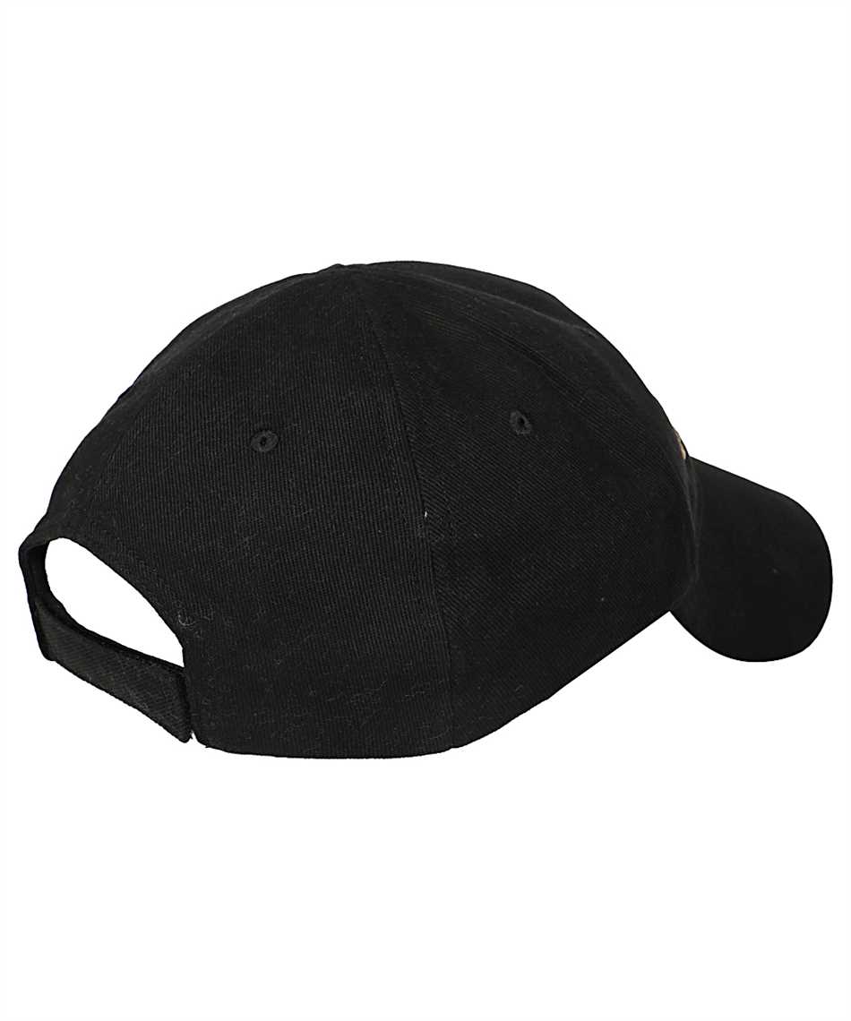 Balenciaga 590758 410B2 LOGO Kappe Schwarz