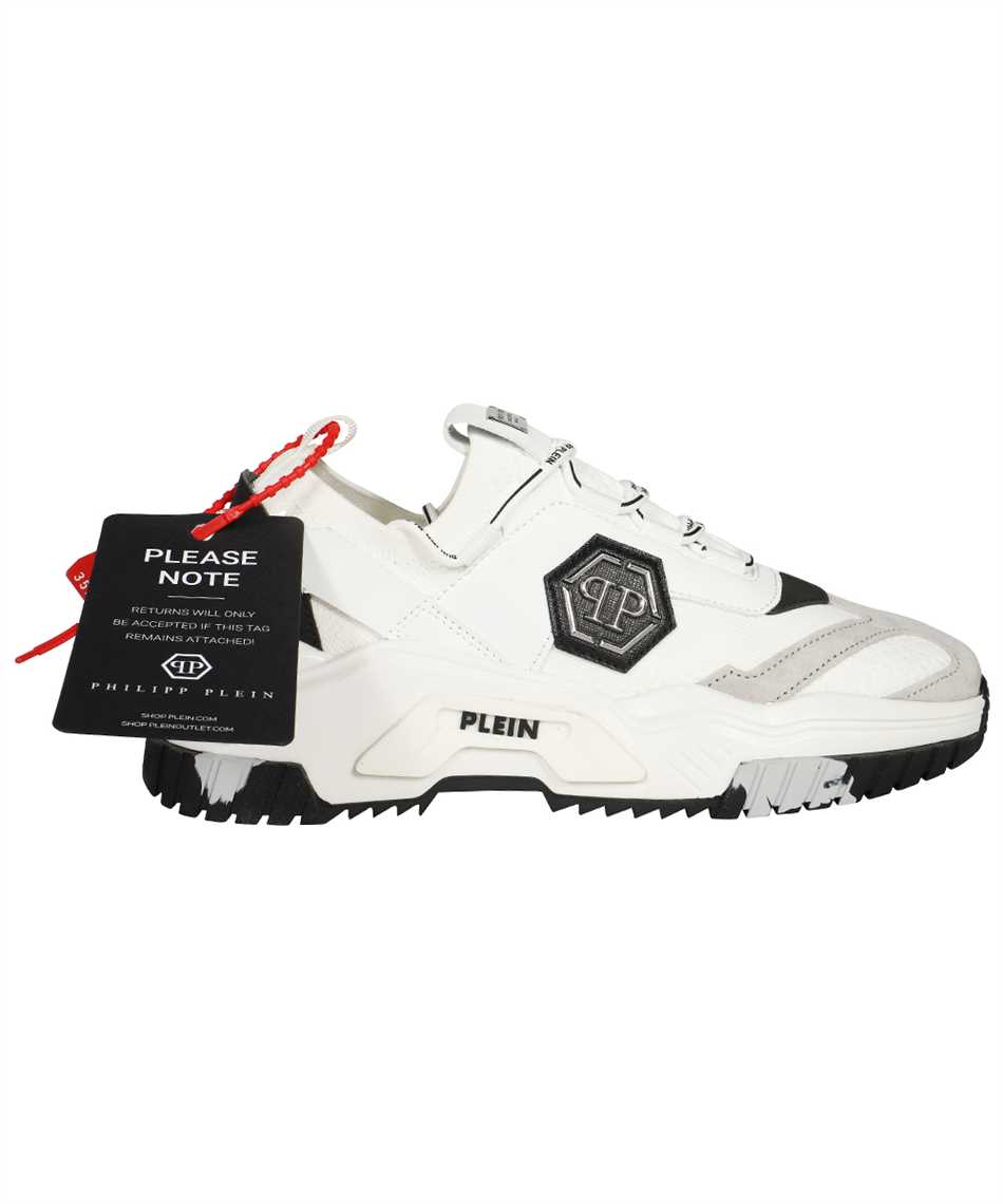 Vague Mail pen Philipp Plein AAAS USC0096 PTE003N VEGAN TRAINER PREDATOR Sneakers White