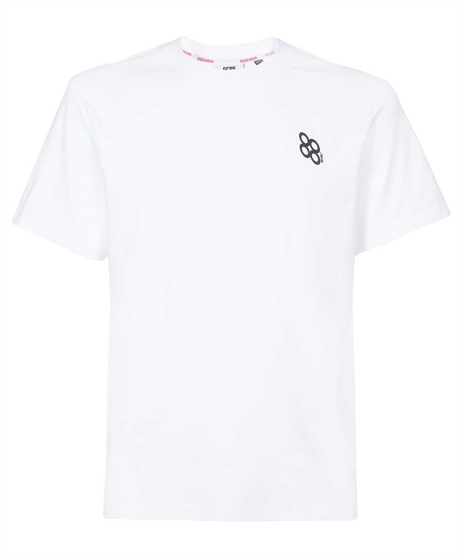 GCDS AI22M130627 BLISS LOGO PATENT REGULAR T-shirt 1