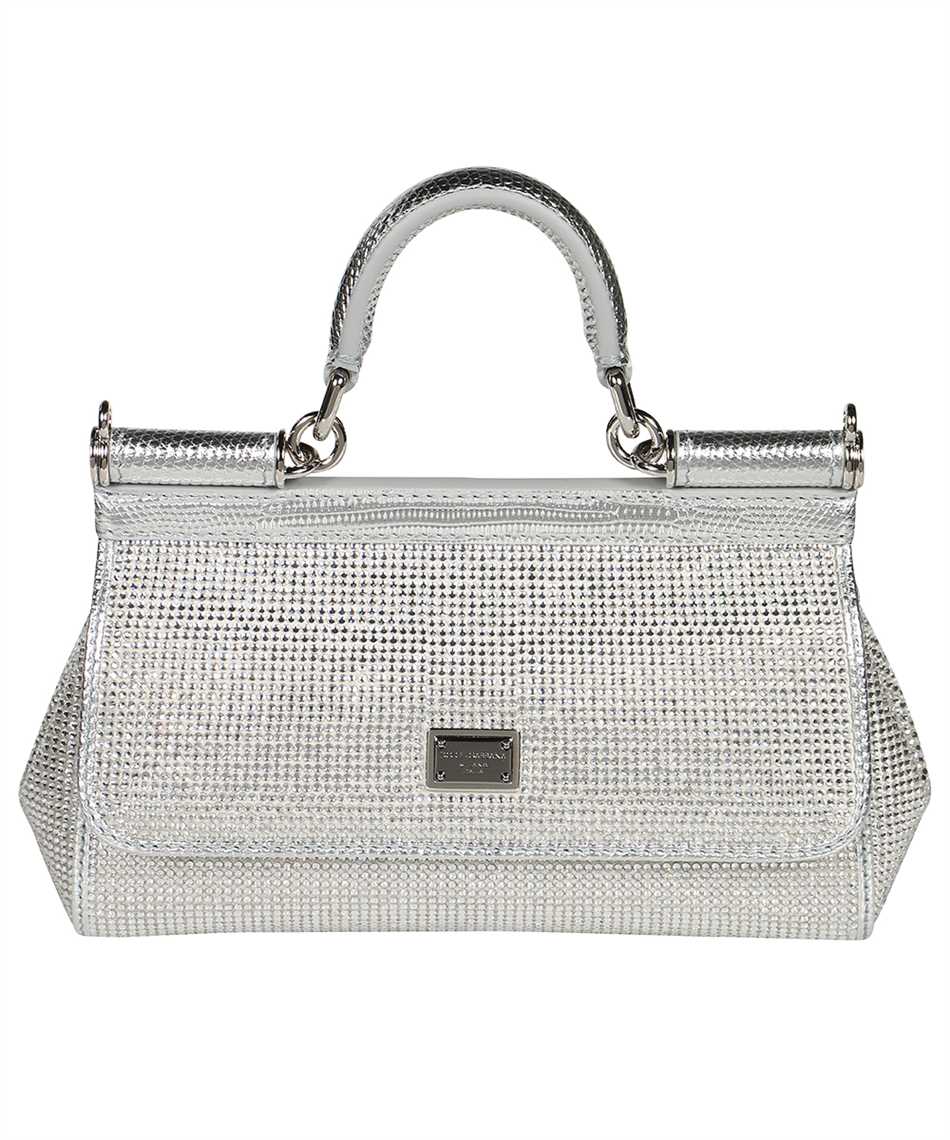 Dolce & Gabbana Small Sicily bag with Fusible Rhinestones
