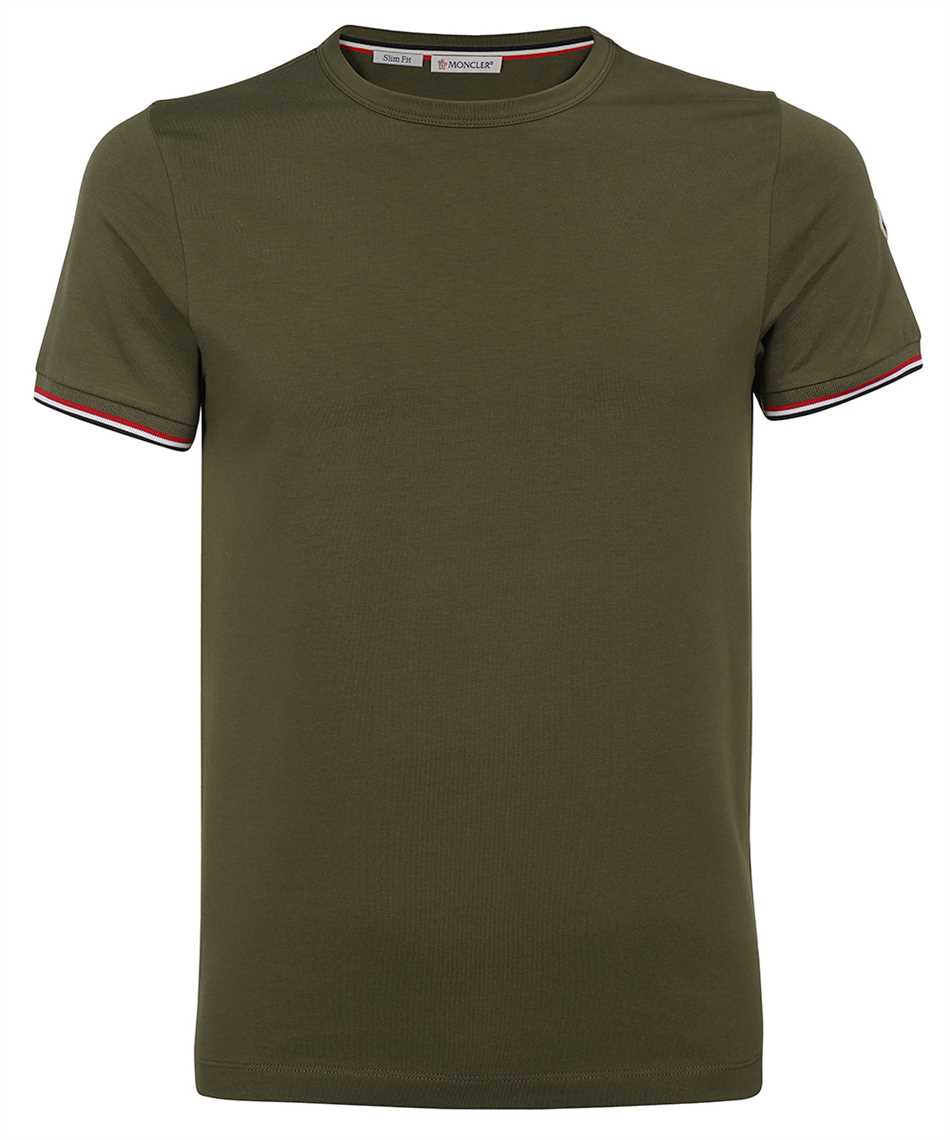 moncler khaki t shirt