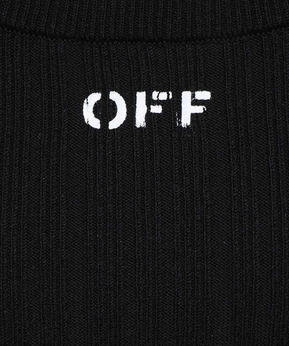 Off-White OWHE071C99KNI001 OFF STAMP RIB SCOOP Knit 3