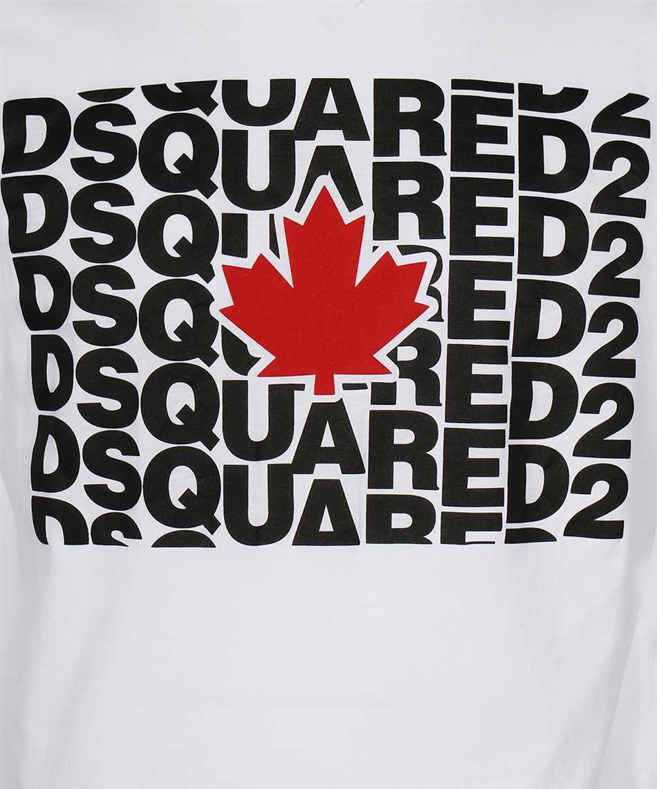 Dsquared2 S74GD0827 S22427 MULTI LOGO T-shirt White