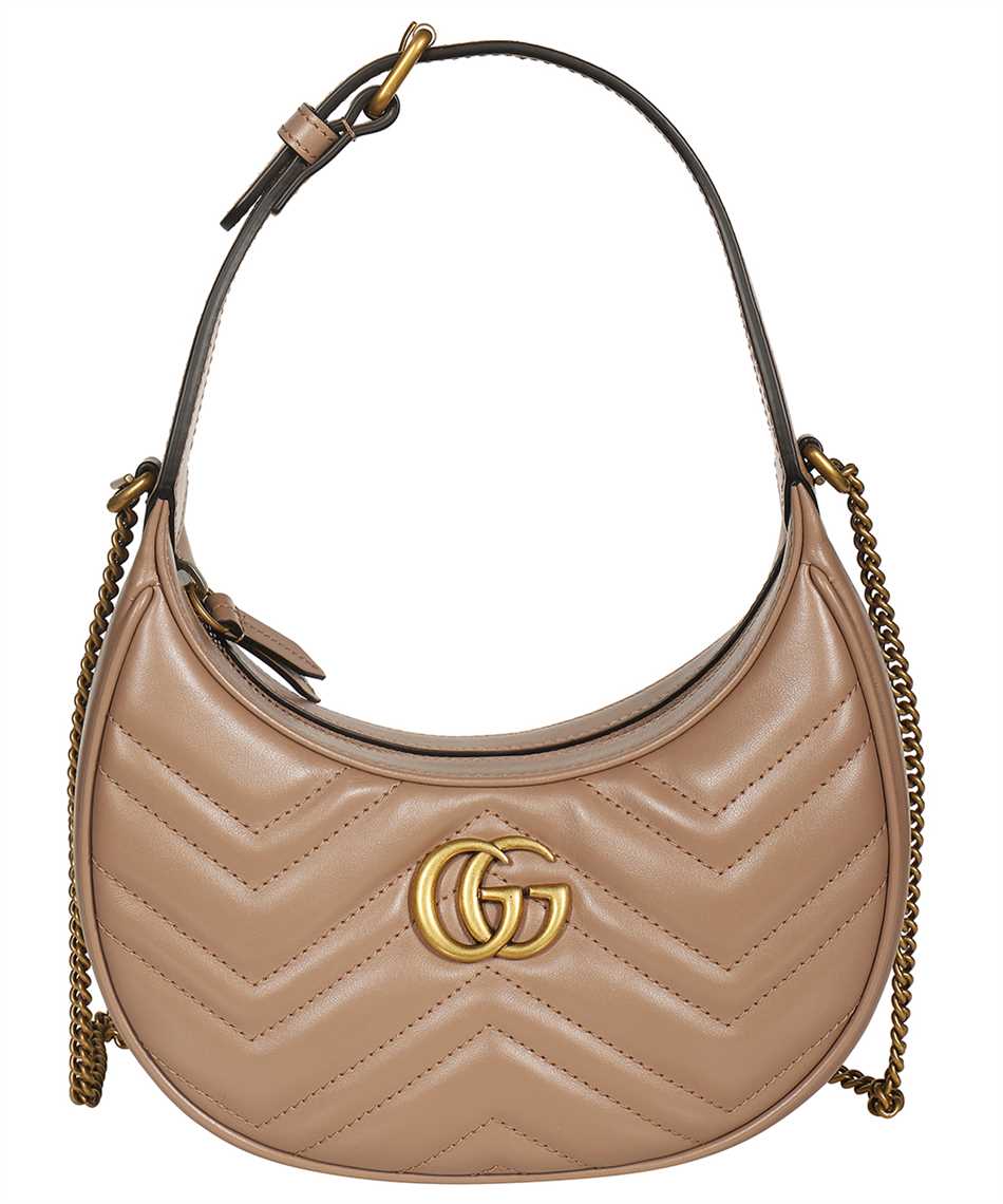 GG Marmont half-moon-shaped mini bag