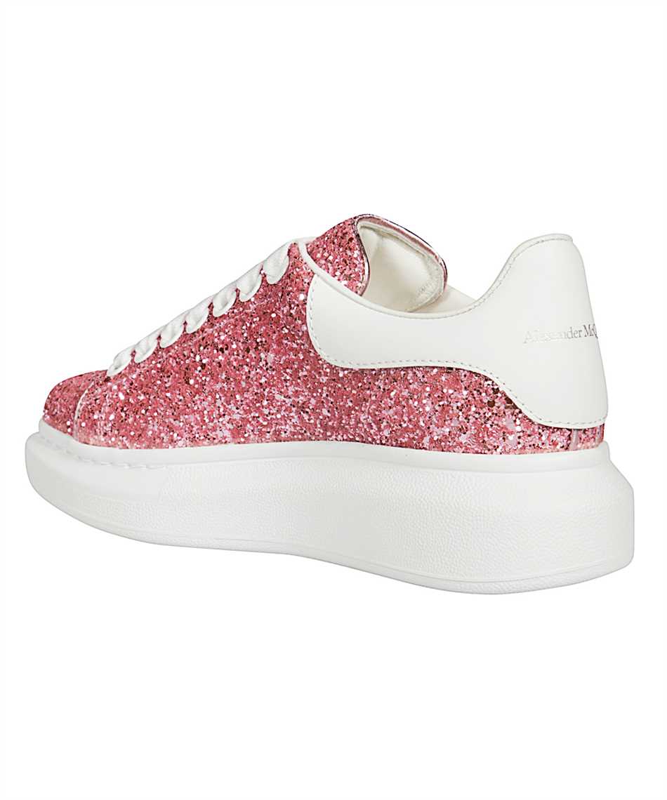 alexander mcqueen shoes pink glitter