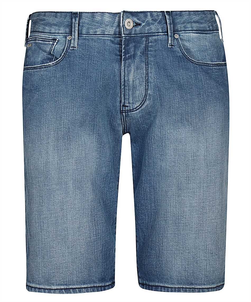 emporio armani denim shorts