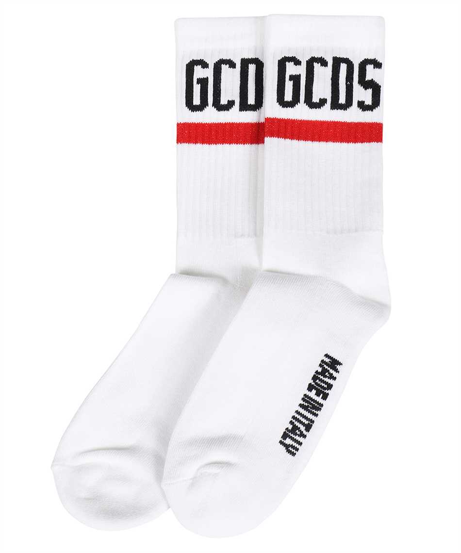 GCDS CC94M010024 LOGO Socken 1