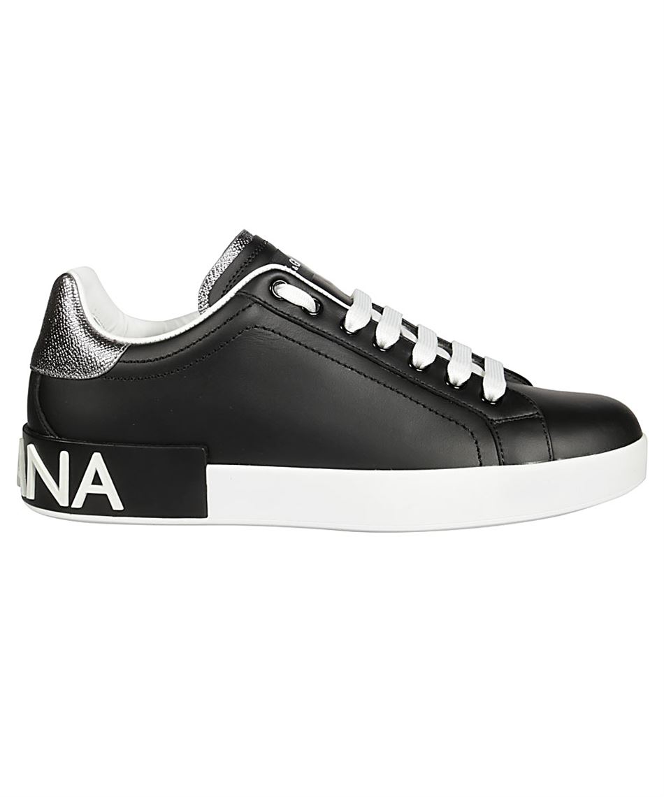 dolce and gabbana black sneakers