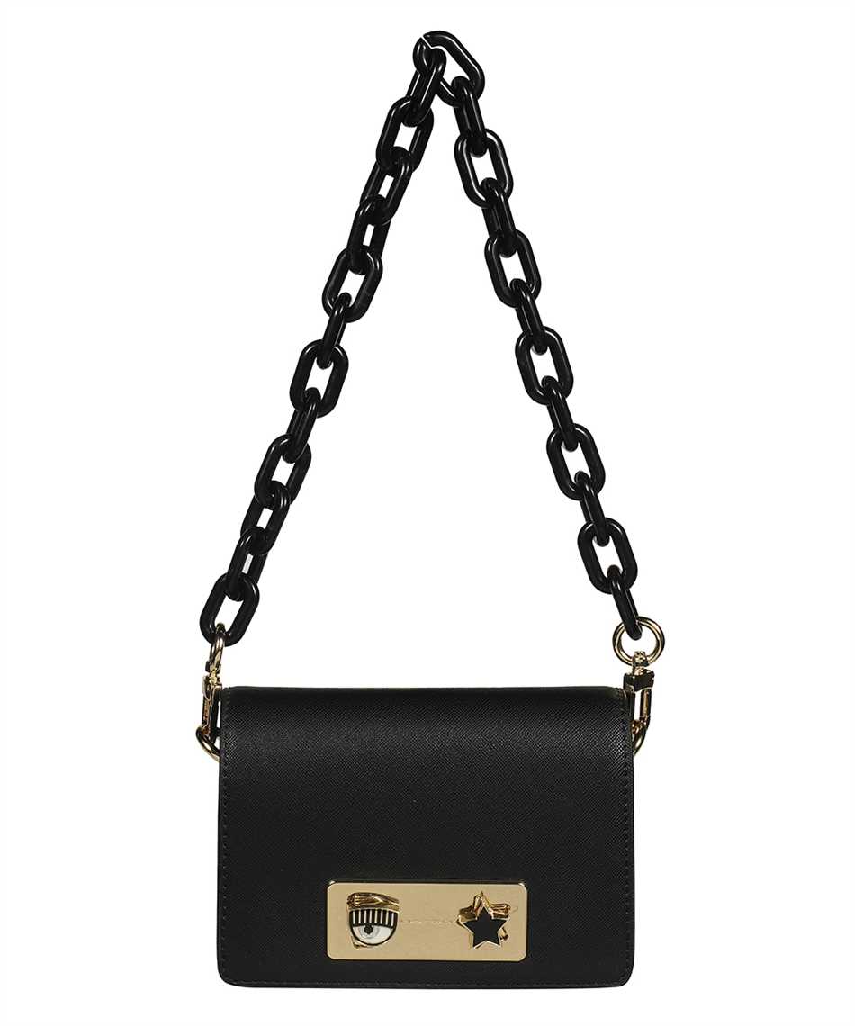 Chiara Ferragni 72SB4BE6 ZS135 EYE STAR LOCK Bag Black