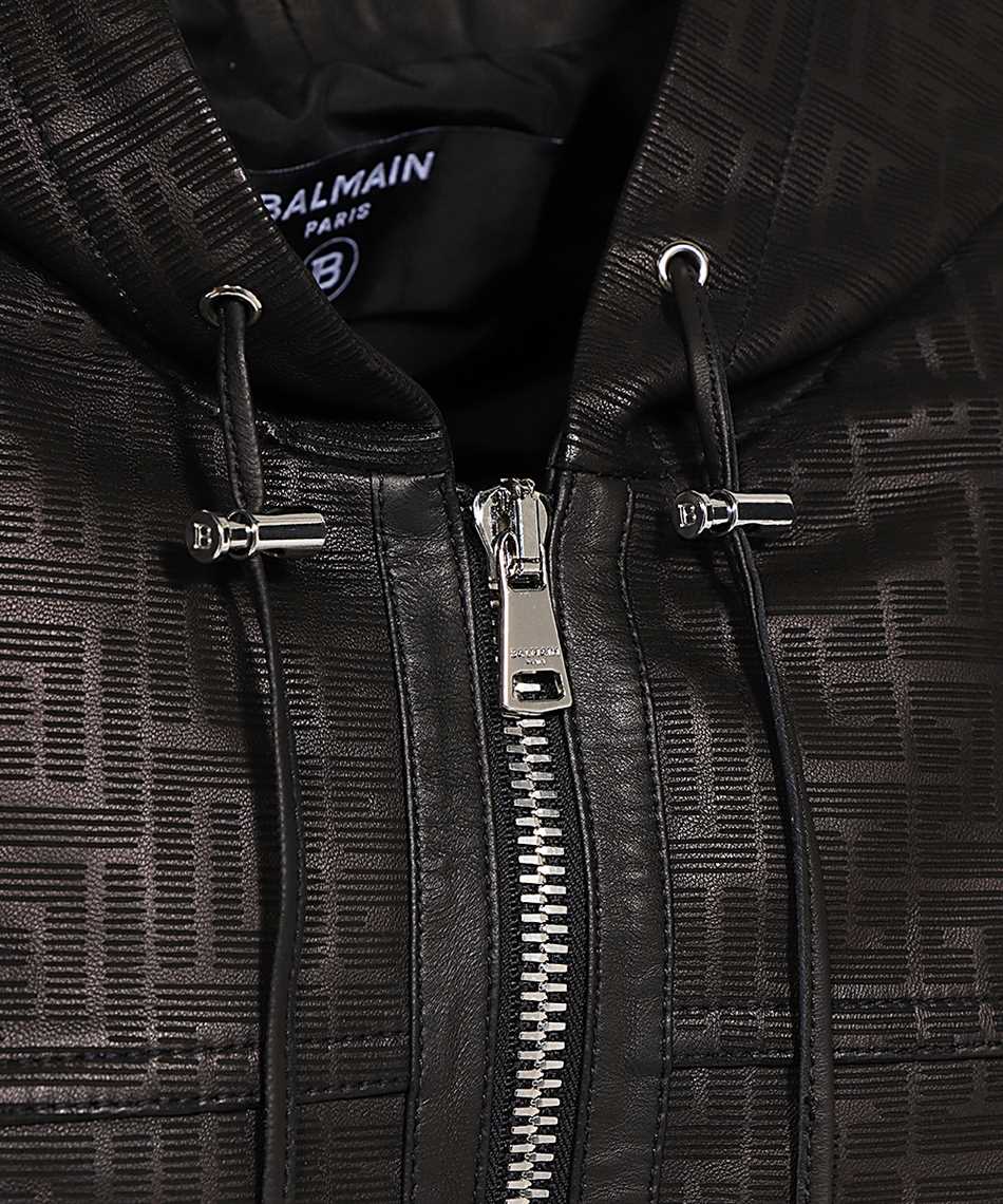 Monogram Hoodie in Black - Balmain