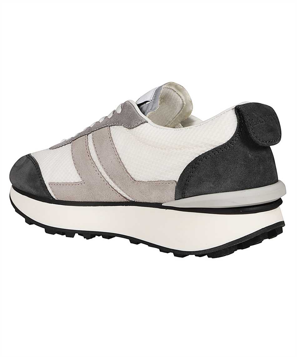 Lanvin FU SKBUMP MESH H25 MESH AND BRUSHED SUEDE Sneakers 3