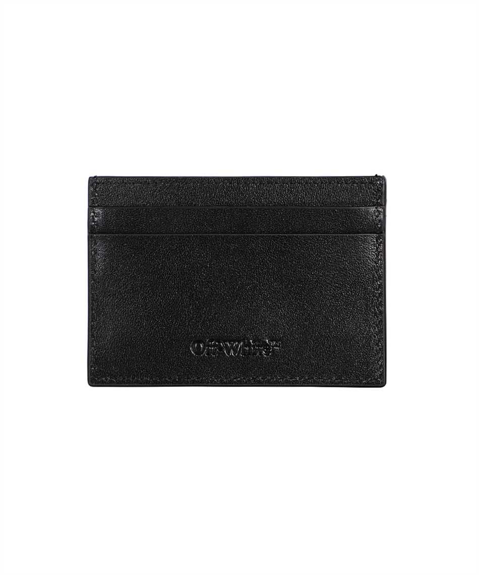 Off-White OMND09BC99LEA001 HERITAGE Porta carte di credito 2