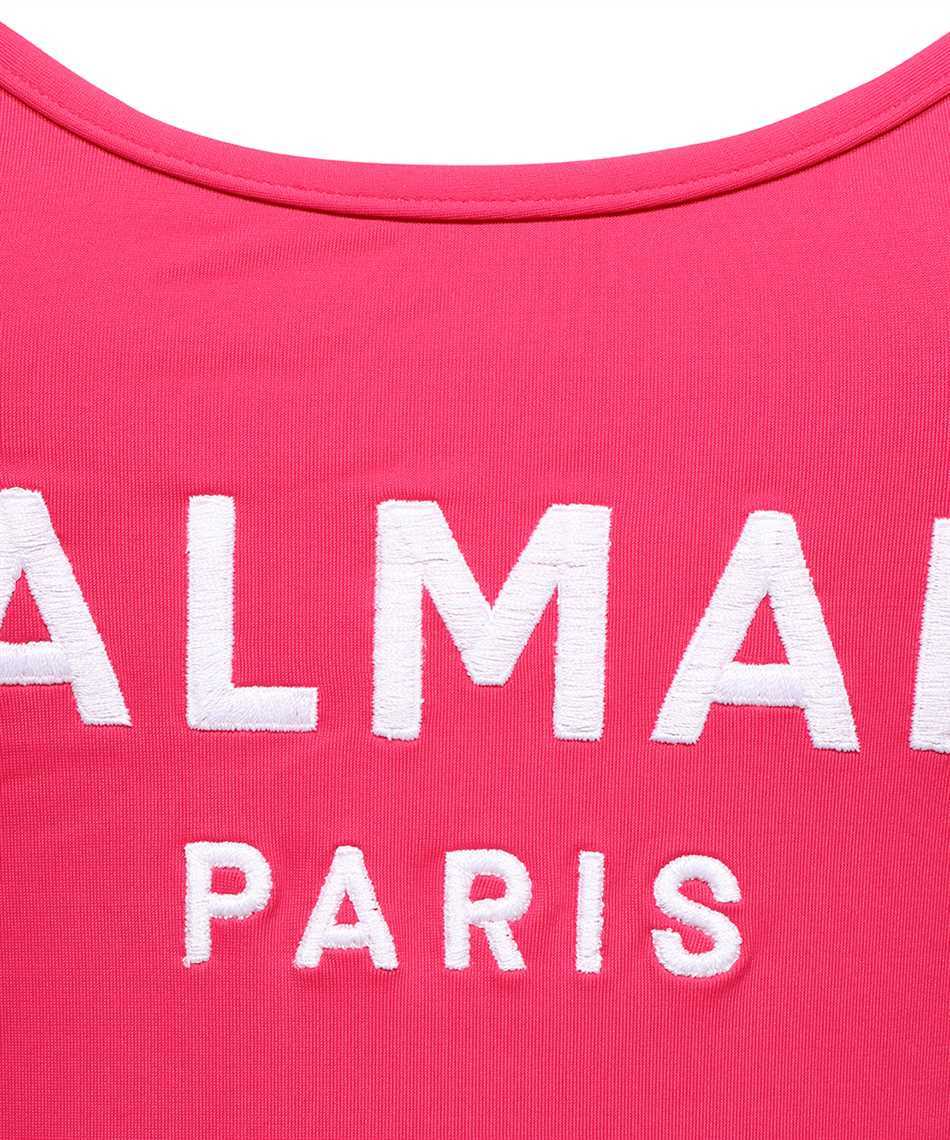 Balmain BKBG71780 EMBROIDERED-LOGO SCOOP-BACK Swimsuit 3