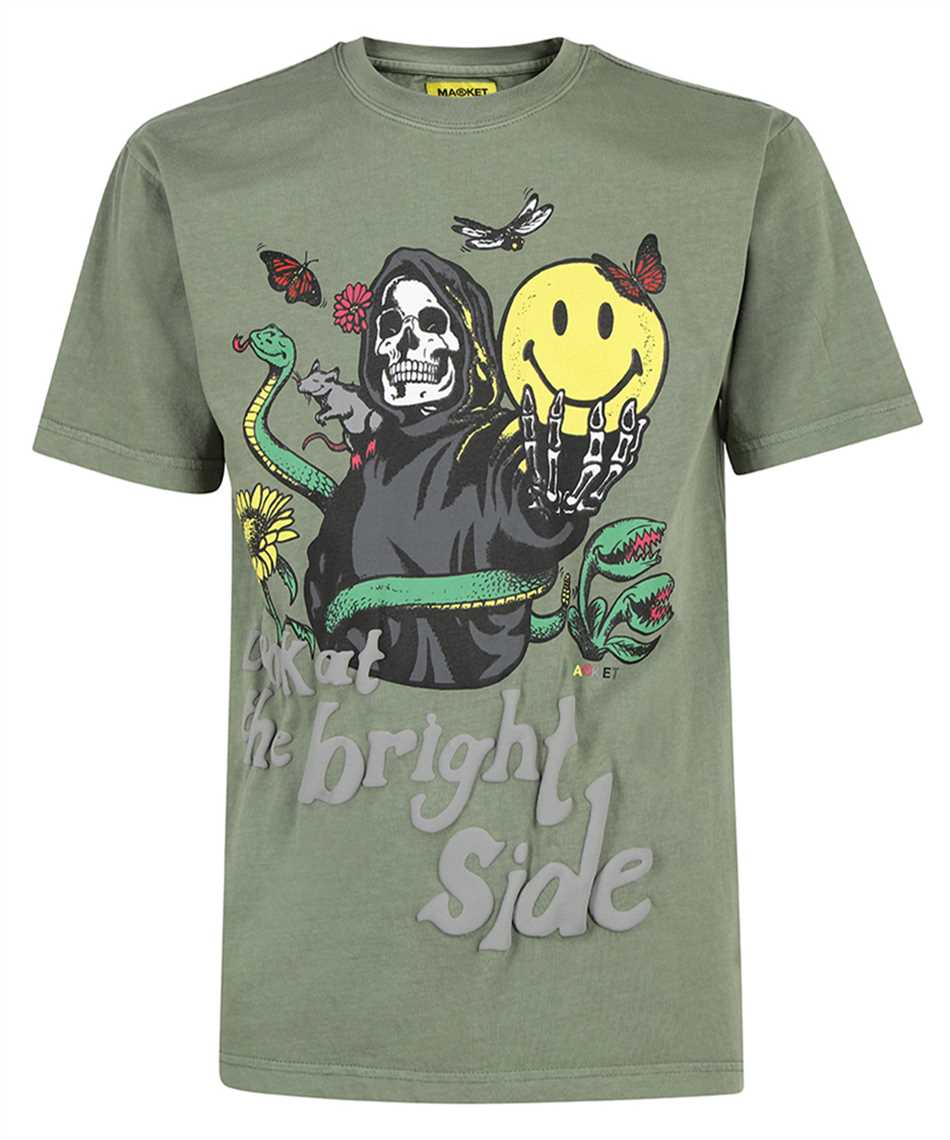 Market 399000972 SMILEY LOOK AT THE BRIGHT SIDE T-Shirt 1