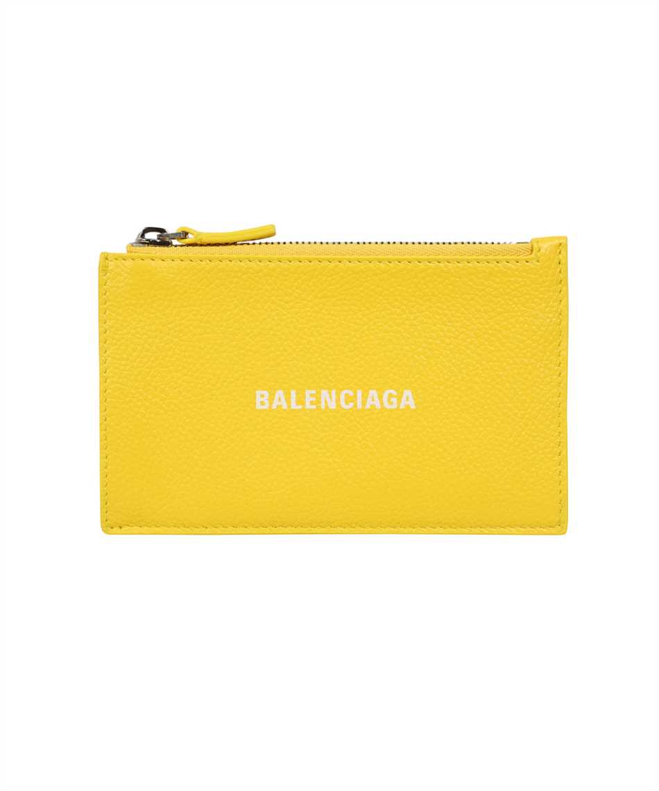 Balenciaga 640535 1IZI3 Card holder Yellow