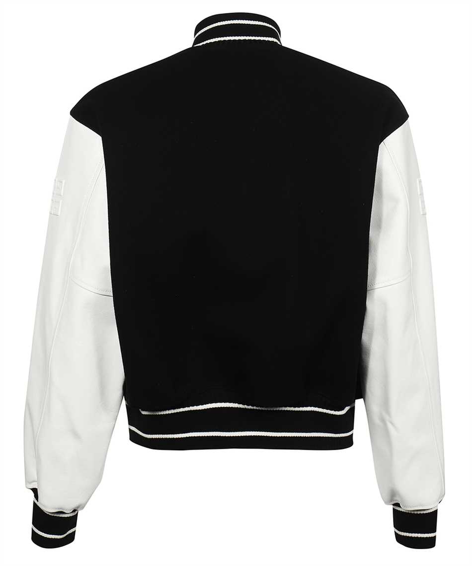 Givenchy BM00QR611V WOOL AND LEATHER BOMBER Jacke 2