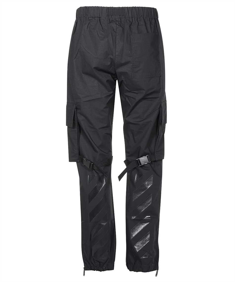 Off-White OMCF031C99FAB001 COTTON CARGO Trousers 2