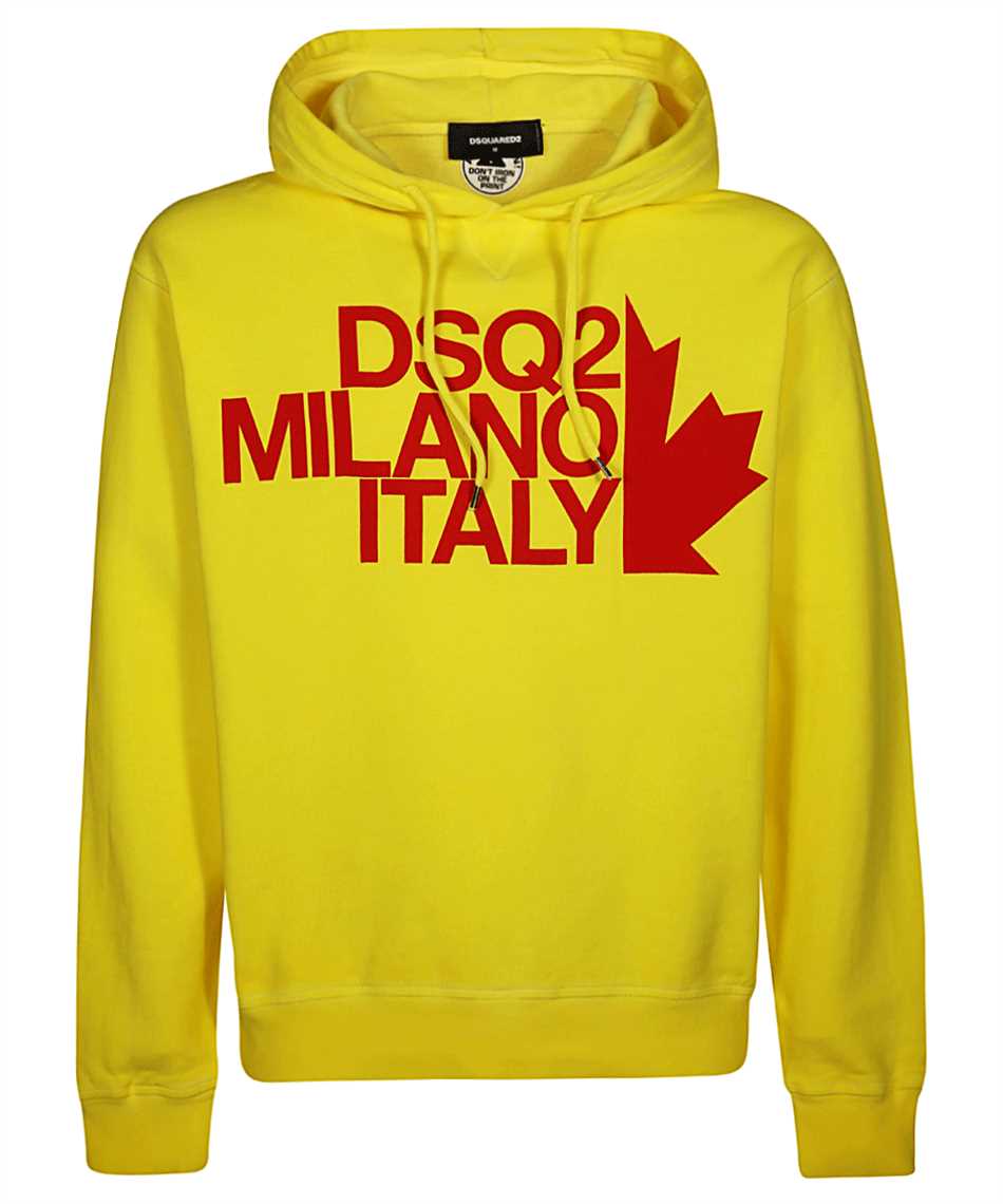 dsquared yellow sweatshirt