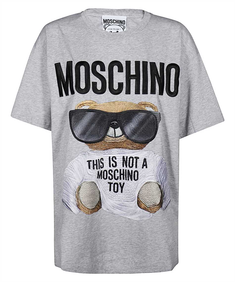 grey moschino shirt