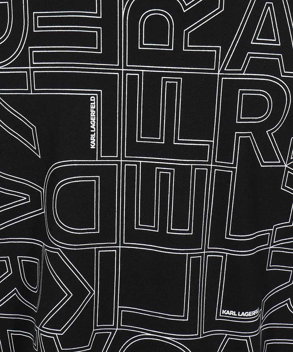 Karl Lagerfeld 235W1713 ALL-OVER KARL LOGO T-shirt 3