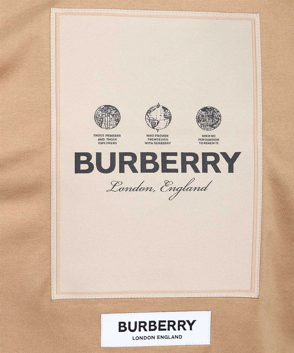 Burberry 8057530 LABEL APPLIQUE COTTON OVERSIZED T-Shirt 3