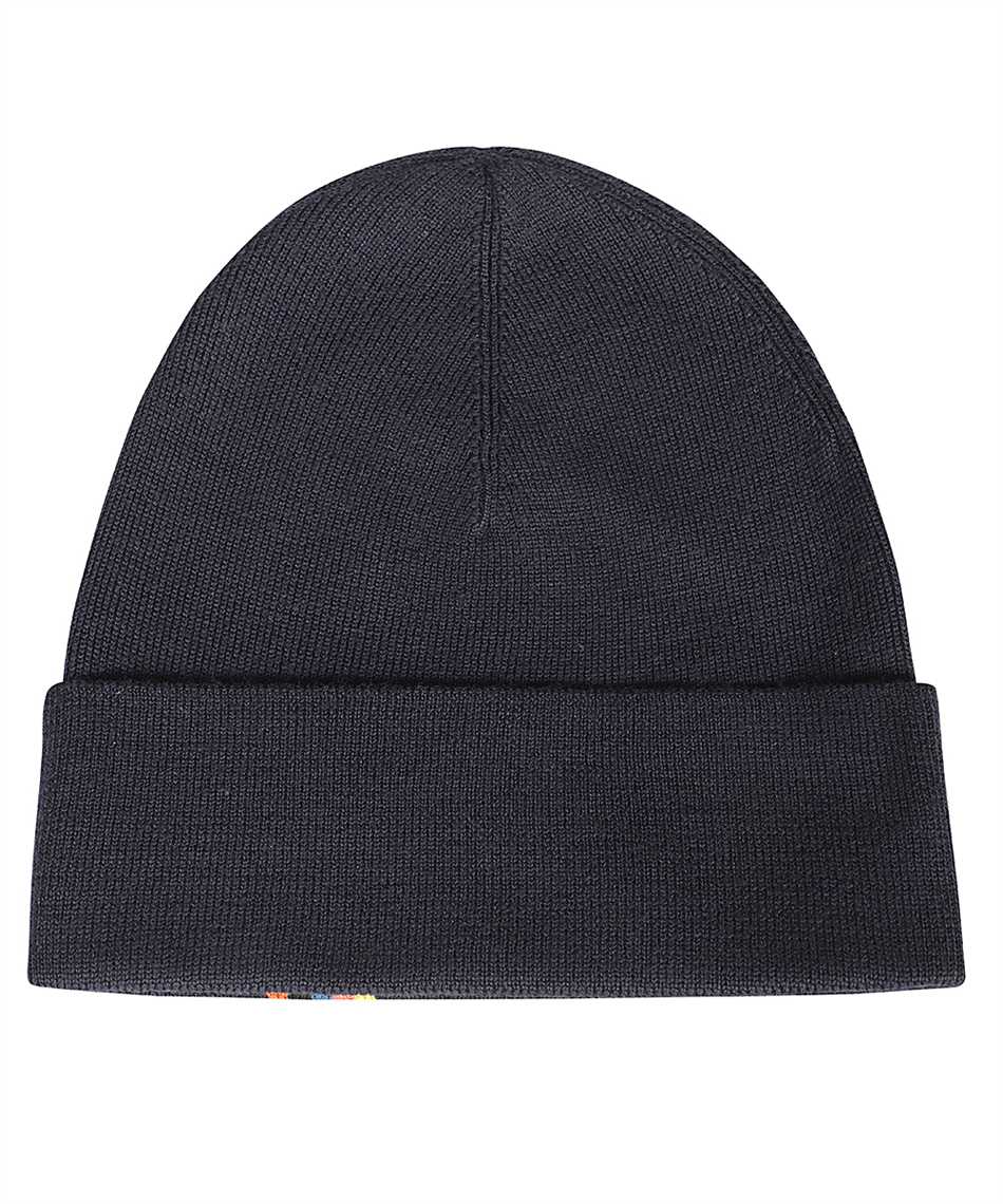 Paul Smith M1A 383AL M394 STRIPE-DETAIL WOOL Beanie 2