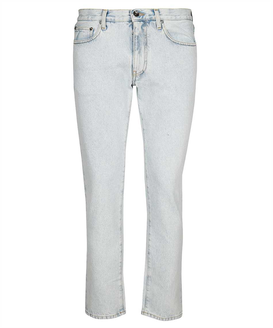 Off-White OMYA147C99DEN002 DIAG TAB N-ARROW SLIM Jeans 1
