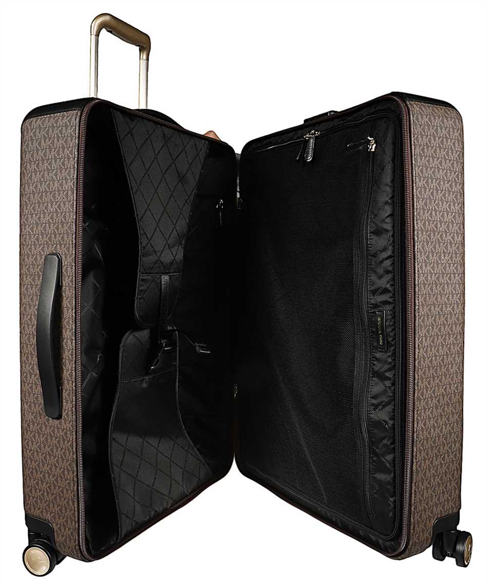 michael kors large logo suitcase