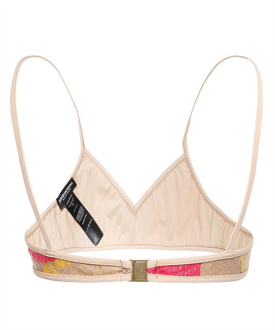 Dsquared2 D6BX73440 ISA01 SEQUINS TULLE BANDEAU Swimsuit 2