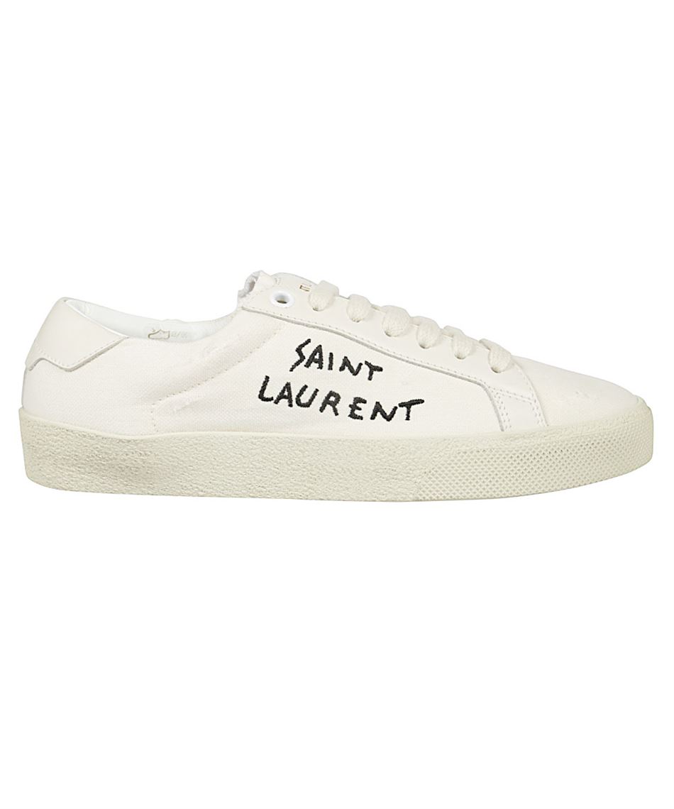 yves saint laurent white shoes